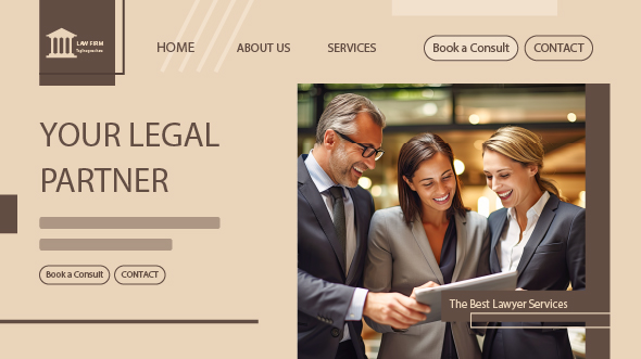 Professional Website for Lawyers