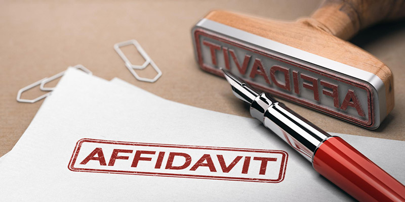 How to Craft an Affidavit